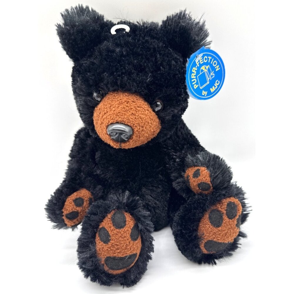 New With Tag 1988 Purr-Fection Baby Bear by MJC So Soft plush
